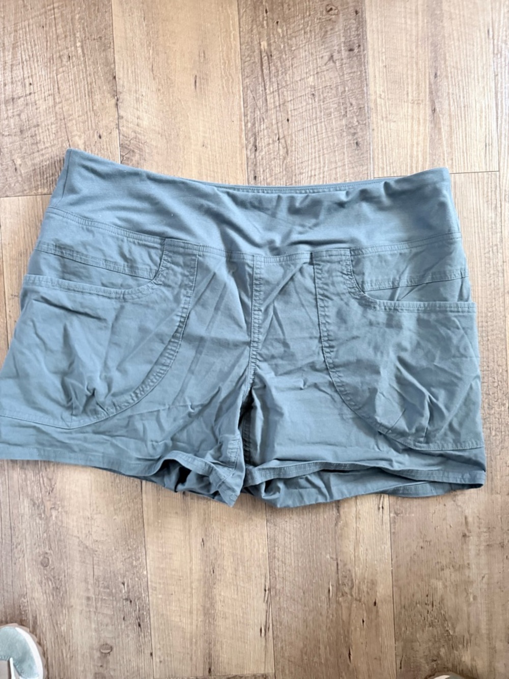 Prana Women's Slate Blue Active Pocket Shorts